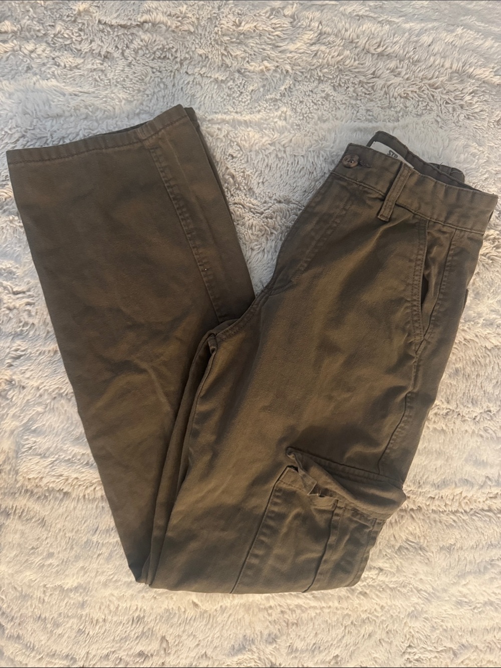 Straight leg cargo pants